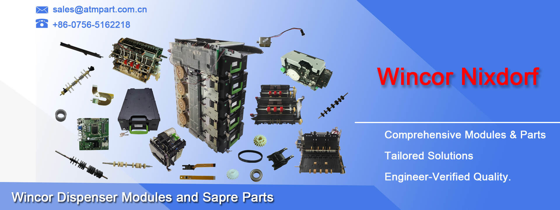 Kualitas Diebold Nixdorf bagian ATM pabrik