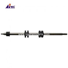 Bagian ATM Wincor Cineo VS Shaft dengan 2 Roller Karet Hitam 1750200435-117