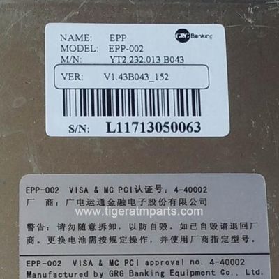 YT2.232.013 GRG Banking EPP-002 Keyboard ATM Bagian pengganti