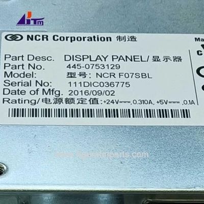 Bagian Mesin ATM NCR SelfServ 6683 6687 LCD Panel Tampilan 7 inci COP 445-0753129