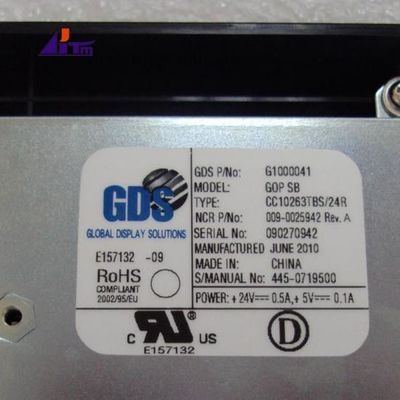 Bagian ATM NCR 6625 GOP layar sentuh 10,5 inci 445-0719500 009-0025942