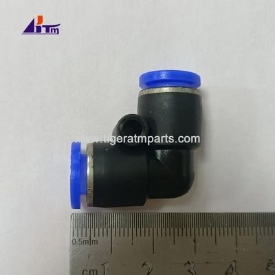 Bagian mesin ATM NCR 90Deg Konektor vakum Push-In Tube Fitting 009-0027931