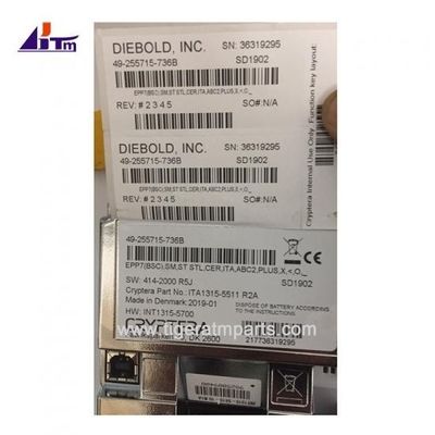 49255715736B Diebold EPP7 Keyboard kecil Bagian mesin ATM