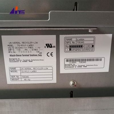 Bagian mesin ATM Diebold 368 ECRM Chassis 5 Cassette Tinggi ULWS5A