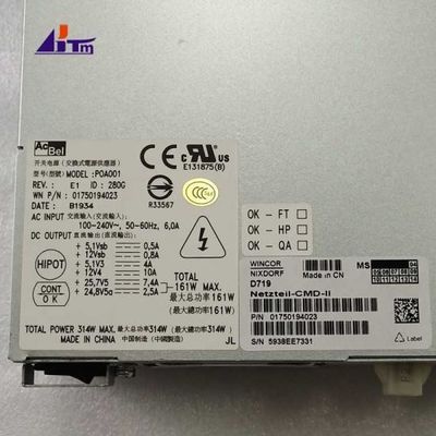 Bagian mesin ATM Wincor Nixdorf Cineo Power Supply CMD 1750194023