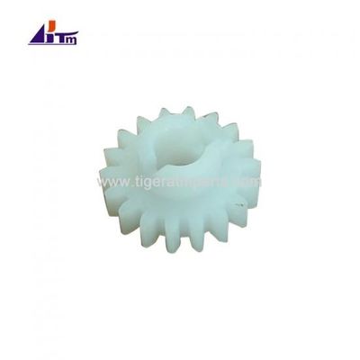 ATM suku cadang Wincor Nixdorf 18T Plastik Gear Putih 1750051761-24