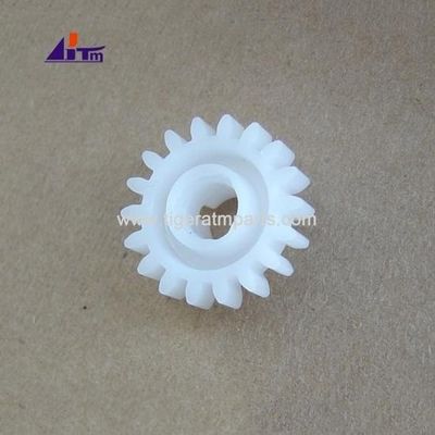 ATM suku cadang Wincor Nixdorf 18T Plastik Gear Putih 1750051761-24