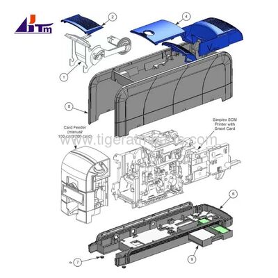 Datacard SD360 Plastic ID Card Printer Accessories Replacement Parts