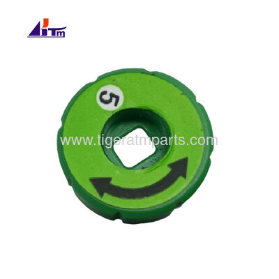 NCR ATM Bagian SDM2 Bawah Transportasi Plastik Hijau Roller 484-0106810-02
