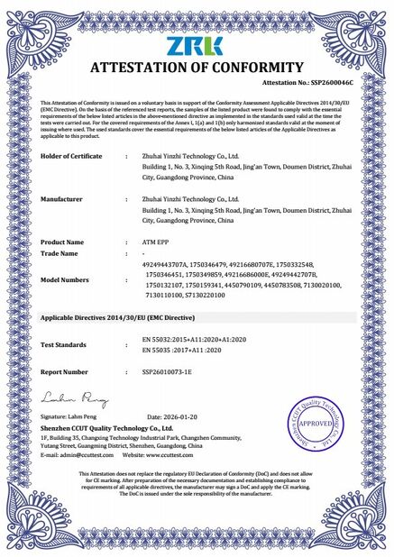 Cina Tiger Spare Parts Co., Ltd Sertifikasi
